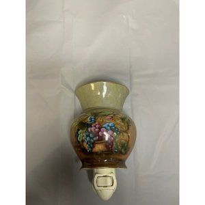 Vintage ceramic vineyard blessing nite lite NL57